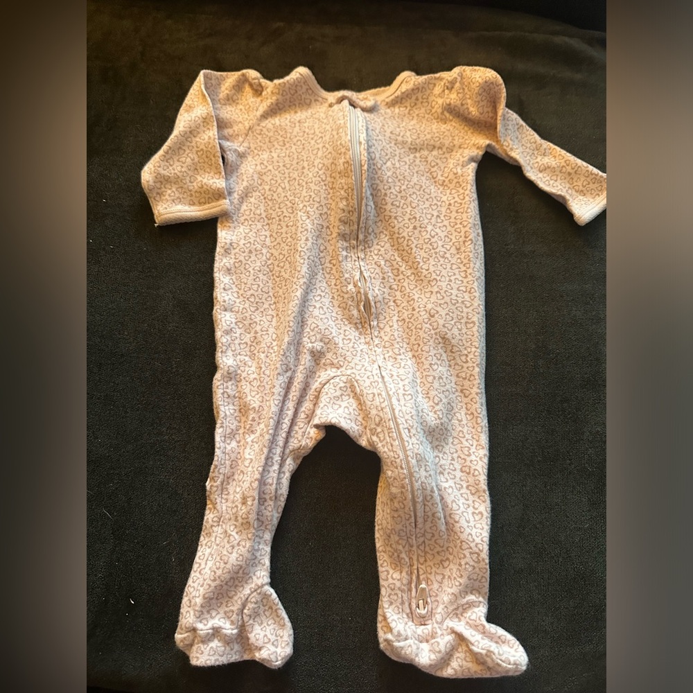 Carters Pink Heart Pajamas